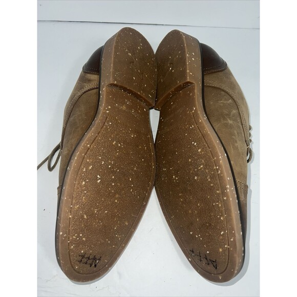 Crown Vintage Cap Toe Brown Leather Shoes Men’s Size 10M CR JAKKI main image 5